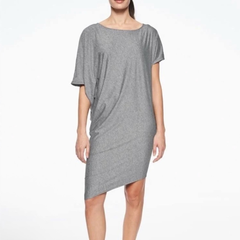 Athleta Heathered Hilo UPF Dress Size S NWT